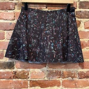 Athleta Skort Match Point Printed 15.5” Color City Lights Small Tennis Golf